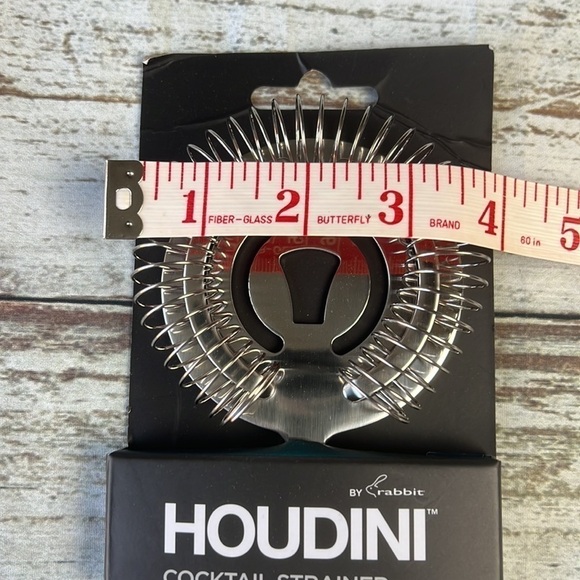 HOUDINI Cocktail Strainer Stainless Steel With a 3.5"W x 8.7"L in Size - Picture 8 of 8